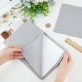 thumbnail image 3 of 2Pcs 4 Layers Jewelry Cleaning Cloth 2 Size Polishing Cloth for Sterling Silver Reusable Soft Jewelry Cleaning Cloth (Grey) Light Grey, 3 of 6