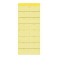 thumbnail image 1 of Calendario de aula con bolsillos, almacenamiento colgante vacío, tarjetero, Amarillo, 1 of 9