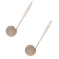 thumbnail image 1 of Oleegame 2PC Stainless Steel Cutlery Set Multifunctional Two-in-one Filter Spoon Kitchen Utensils Can Hang Filter Spoon Beige, 1 of 2