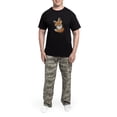 thumbnail image 5 of CafePress - Kiniart Fox Men's Dark Pajamas - Men's Dark Loose Fit Cotton Pajama Set, 5 of 7