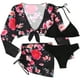 thumbnail image 4 of 1 Juego de traje de baño de dos piezas, trajes de baño de dos piezas para mujer, trajes de baño para mujer, vestidos de baño para playa, talla M, 4 of 7
