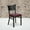 Burgundy Vinyl Seat/Black Metal Frame, variant on Flash Furniture 2 Pk. HERCULES Series Black Coffee Back Metal Restaurant Chair - Natural Wood Seat