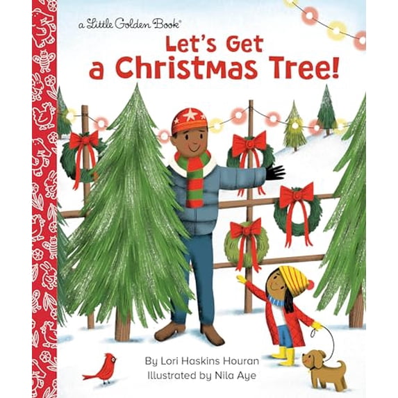 Pre-Owned Let's Get a Christmas Tree! (Little Golden Book), 9780593306536, 0593306538, Hardcover,