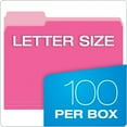 thumbnail image 5 of Pendaflex Interior File Folders 1/3 Cut Top Tab Letter Pink 100/Box 421013PIN, 5 of 6