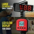 thumbnail image 6 of CureCalor Baseball Radar Gun, LED+LCD Large Display, Speed Sensors with Adjustable Tripod, 6 of 10