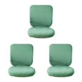 thumbnail image 3 of Guardoinrt Soft and Breathable Swivel Chair Cover Seating Experience Light Green Backrest + Cushion Cover 3Set, 3 of 6