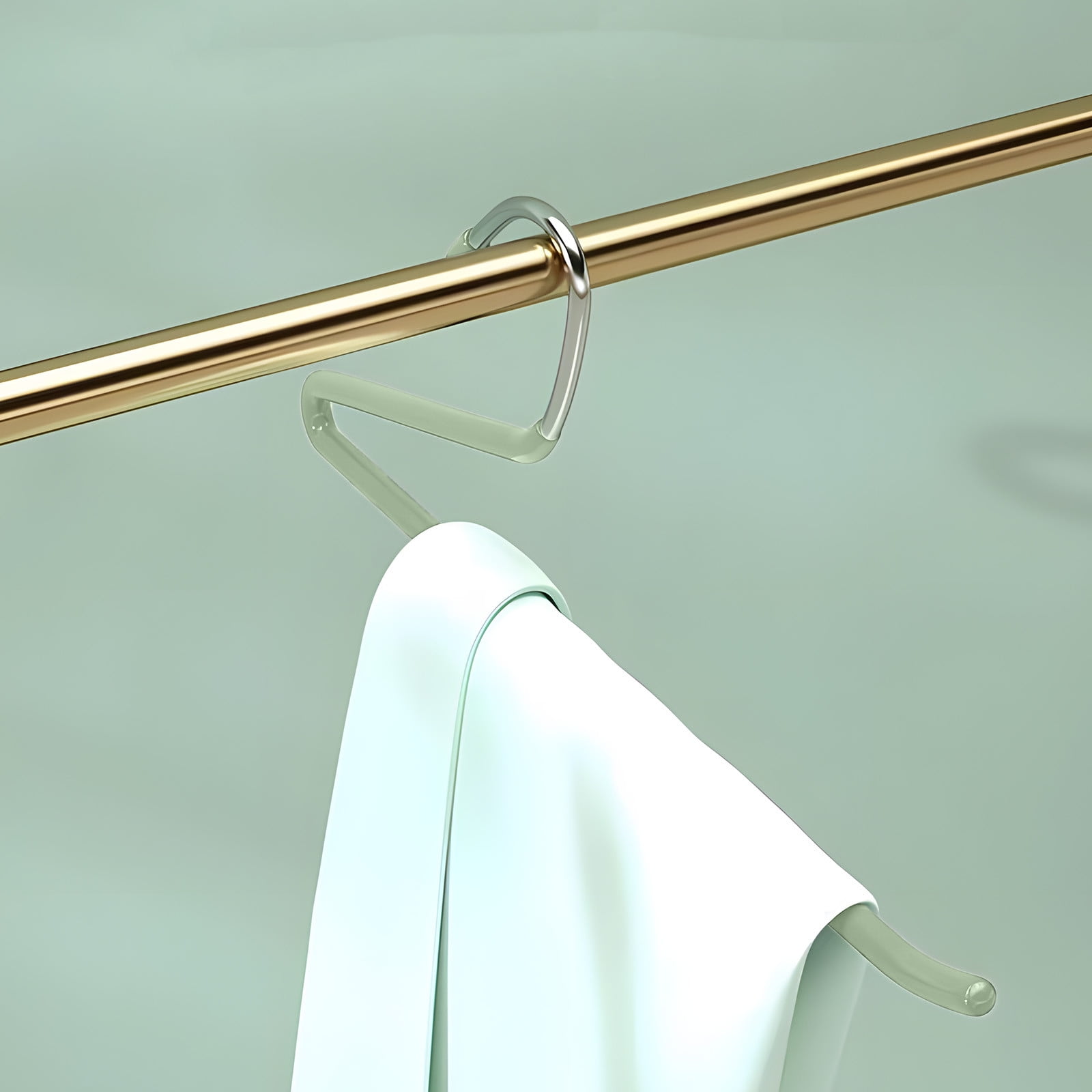 Open Ended Pants Hangers, Heavy Duty Non Slip for Closet, Space Saving Trouser Hangers, Non Marking Contoured Hangers, Metal Pant Hanger for Jeans, Trouser, Leggings, Slacks, Underwear