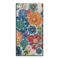 thumbnail image 2 of XYZCANDO Car Seat Towel Covers Washable Automotive Front Seat Protector for Workout Swimming, Car Towel Seat Cover Non-Slip Fit, Flowers Print, 2 of 11