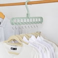 thumbnail image 5 of NIBOLOG 6Pcs Multifunction 360 Degree Rotation Clothes Hanger Storage Rack with Hook, 5 of 8