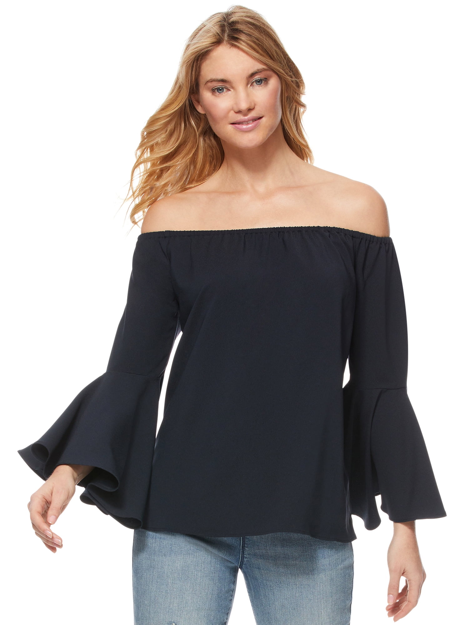 Scoop Bell Sleeve Top Women's