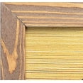 thumbnail image 3 of Rustic Wooden Square Picture Frame 4x4 Inch - Set of 2 - 100% Natural Solid Eco Distressed Wood for Wall Mounting and Tabletop Photo Frame - Walnut, 3 of 7