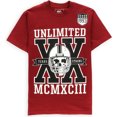 thumbnail image 1 of Camiseta gráfica de doble calavera Ecko Unltd. para hombre roja extragrande, 1 of 1