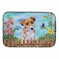 thumbnail image 1 of Carolines Treasures CK1275DDM Jack Russell Terrier No.2 Spring Dish Drying Mat, 1 of 4