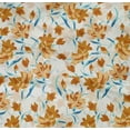 thumbnail image 4 of oneOone Cotton Poplin Twill Light Brown Fabric Leaves & Floral Artistic Sewing Material Print Fabric By The Yard 56 Inch Wide, 4 of 4