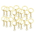 thumbnail image 3 of GOLDEN/ 20 KEY CHAIN HOLDER 28mm LOT - Golden, 3 of 8