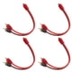 thumbnail image 5 of Cable de audio Sailing para altavoz divisor RCA 1 hembra a 2 Macho 20 cm, 5 of 10