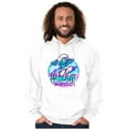 thumbnail image 3 of Airbrushed Cartoon Smurf Tastic Hoodie Sweatshirt Women Men Brisco Brands M, 3 of 6