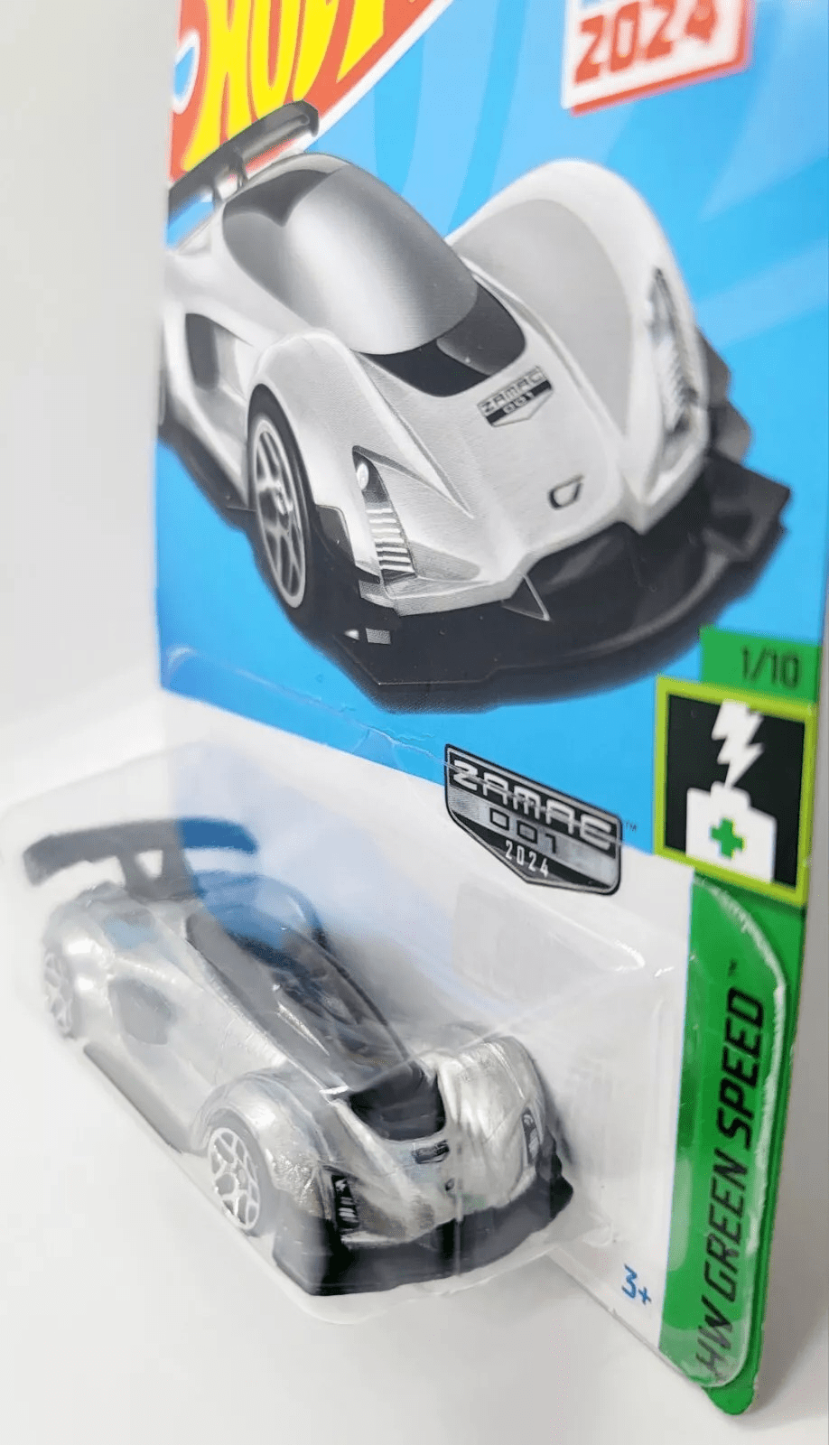Hot Wheels CZINGER 21C 13/250 HW Green Speed 1/10 - Walmart.com