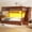 Walnut, variant on Harper & Bright Designs Full XL over Queen Bunk Bed with Shelves and Trundle, Wood Stairway Bunk Beds Frame with Storage and LED Light, Walnut