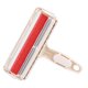 thumbnail image 5 of Removedor de pelo para mascotas, rodillo de pelo para perros y gatos con mango ergonómico reutilizable de doble cara para alfombras, sofás y ropa, color rojo, 5 of 8