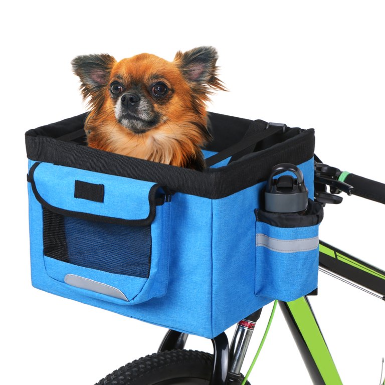 Dog basket for bike walmart new arrivals