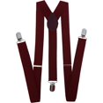 thumbnail image 1 of ORUYROP Navisima Men Adjustable Elastic Y Back Style Suspenders, 1 of 6