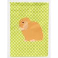 thumbnail image 1 of Carolines Treasures BB7794CHF Holland Lop Rabbit Green Flag Canvas House, 1 of 4