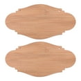thumbnail image 1 of 2pcs Unfinished Blank Sign Hanging Sign Decorative Wood Plaques for DIY Craft, 1 of 7