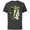 Charcoal, variant on Star Wars Chewbacca Lucky Wookiee Shamrock St. Patrick’s Day - Short Sleeve Cotton T-Shirt for Adults - Customized-Black