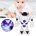 thumbnail image 2 of Dancing Robot Toy, Walking Elecronic Robot Toy Dancing LED Lights  For Family Party, 2 of 7
