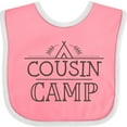 thumbnail image 3 of Inktastic Cousin Camp Family Reunion Boys or Girls Baby Bib, 3 of 4