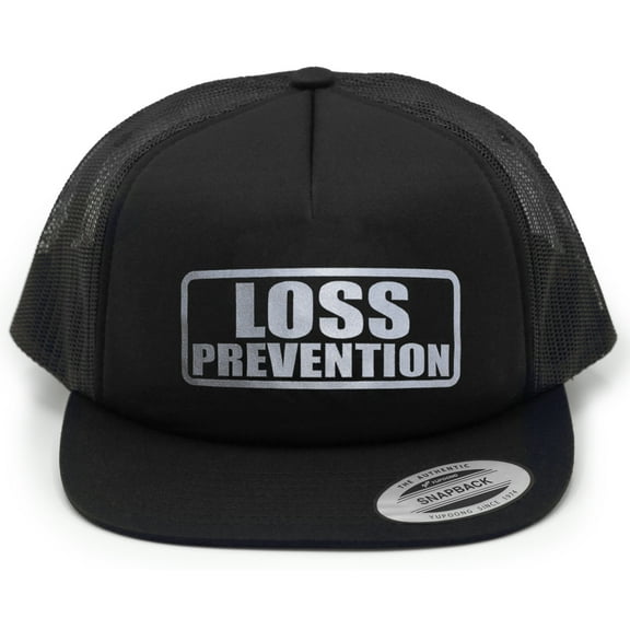 Loss Prevention Officer Hat, baseball caps, reflective imprint.