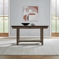 thumbnail image 2 of Liberty Furniture Brook Bay Gathering Trestle Dining Room Table - Brown, 2 of 13