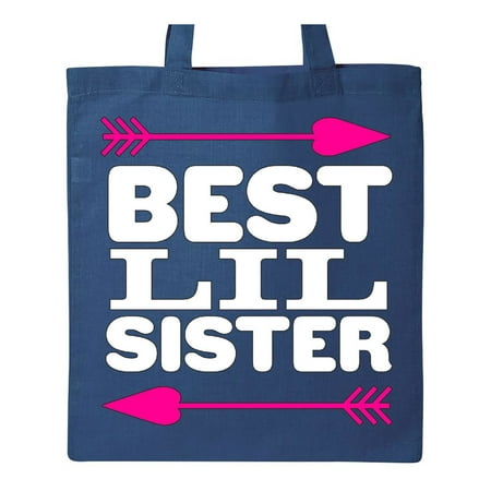 Royal Bag - Best Lil Sister Tote Bag Royal Blue One Size