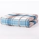 thumbnail image 1 of Manta eléctrica de invierno frío, calentador de cama para dormir, almohadilla de calentamiento de rodilla con calefacción de temperatura de 2 Decoración del hogar Tela escocesa cuadrada azul Ounissouiy HA072591-01, 1 of 6