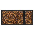 thumbnail image 4 of FUIALDOLG Elastic Polyester Trifold Children's Money Wallets with Slim Lightweight Teen Wallets for Outdoor, Orange Flame Children's Wallet, 4 of 6