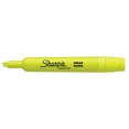 thumbnail image 2 of Sharpie Tank Style Highlighters, Chisel Tip, Fluorescent Yellow, 12 Per Pack, 2 Packs, 2 of 3