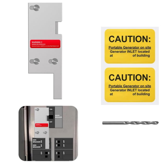 Kit de enclavamiento para generador QYZZRS GE 150-200 A Vertical Main
