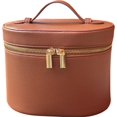 thumbnail image 1 of Bolsa de maquillaje Vanity Case JAZD con organizador extraíble para mujer, 1 of 5