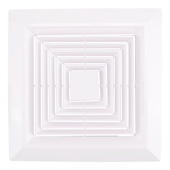 Cubierta para Ventilador de Escape Baño con Resortes, Piezas Repuesto Cuadrado Techo o Montaje en Pared,