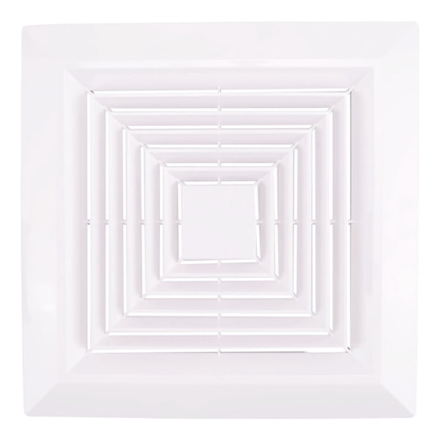 Cubierta para Ventilador de Escape Baño con Resortes, Piezas Repuesto Cuadrado Techo o Montaje en Pared,