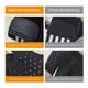 thumbnail image 3 of Guantes Para Gym Pesas Deportivos Muñequeras Mujer Y Hombre, 3 of 8