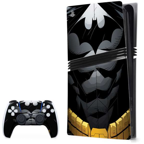 Skinit DC Comics Batman Chest Comic art PS5 Pro Bundle Skin