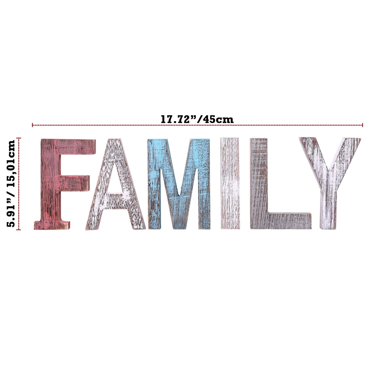 Comfify Family Decorative Wooden Letters Large Wood Comfify Family Decorative Wooden Letters Large Wood