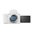 thumbnail image 2 of Sony Alpha ZV-E1 Full-Frame Interchangeable Lens Mirrorless Vlog Camera with 28-60mm Lens - White Body, 2 of 3