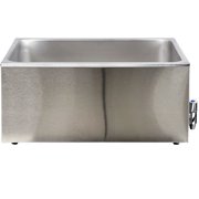 NSF 14 in. Countertop Electric Food Warmer, Buffet Warmer, Buffet Food Warmer With Faucet, Stainless Steel