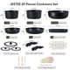thumbnail image 2 of Juego de utensilios de cocina JEETEE para ollas y sartenes antiadherentes, 25 piezas con asa, 2 of 9