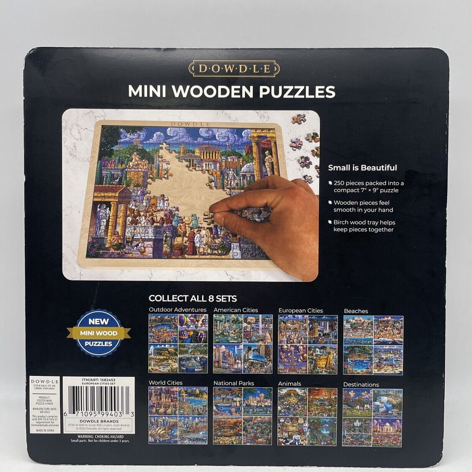 Dinosaur Games - Mini Puzzle - 250 Piece