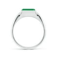 thumbnail image 2 of ANGARA Natural 1.5 Ct. Emerald Solitaire Ring in 14K White Gold for Women (Ring Size: 10.5), 2 of 9