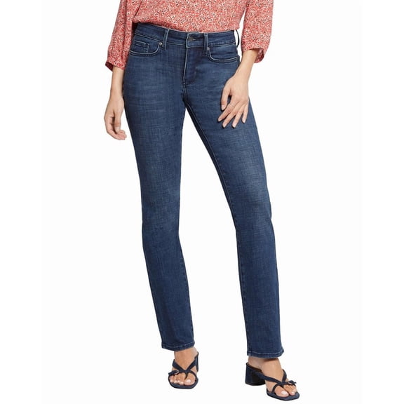NYDJ womens Petite Marilyn Mesquite Straight Leg Jean, 10P